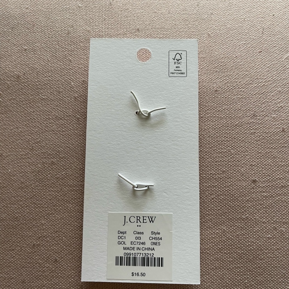 J.Crew Factory Gold Anchor & Compass Charm Set - Picture 2 of 5